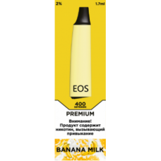 EOS E-Stick Premium Banana Milk (EOS Е-стик Премиум Банан) на 400 затяжек 