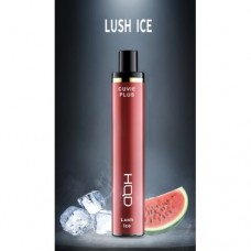 Одноразовая  электронная сигарета HQD Cuvie Plus Lush Ice (hqd Арбузная Жвачка) на 1200 затяжек