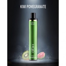 Одноразовая  электронная сигарета HQD Cuvie Plus Kiwi Pomegranate (hqd Куви Плюс Киви Гранат)  на 1200 затяжек