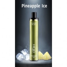 Одноразовая  электронная сигарета HQD Cuvie Plus Pineapple Ice (hqd Ананас) на 1200 затяжек