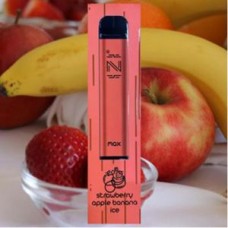 HQD IZI MAX Strawberry Banana Apple (Изи Макс Клубника Банан Яблоко)    одноразовая электронная сигарета на 1600 затяжек.