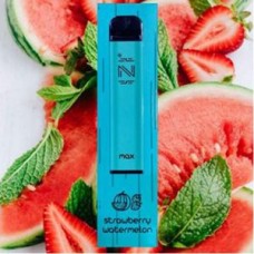 HQD IZI MAX  Strawberry Watermelon  (Изи Макс Клубника Арбуз)  одноразовая электронная сигарета на 1600 затяжек